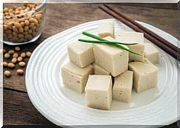 Marinated tofu