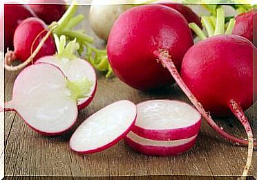 Radishes for a balanced potassium balance