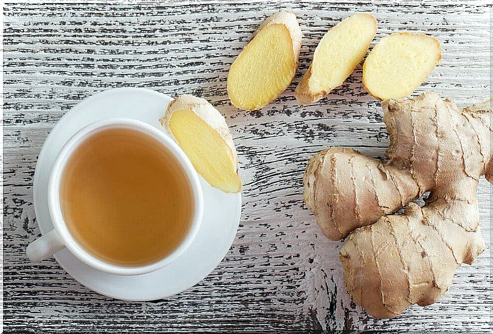 Ginger for headaches