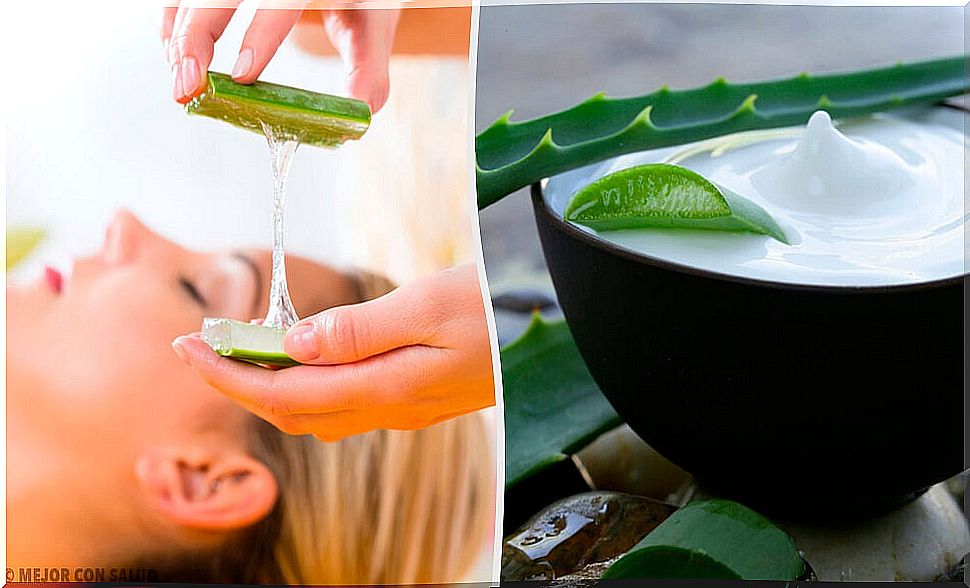 Facial care with aloe vera