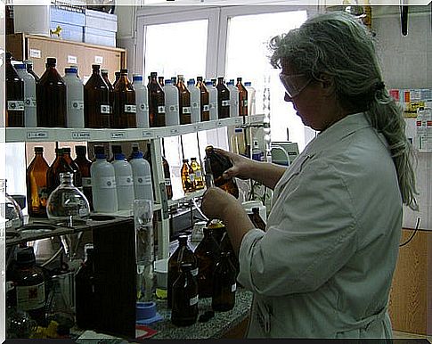 Scientist in the laboratory