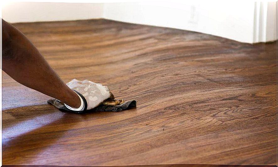 Clean wooden floors