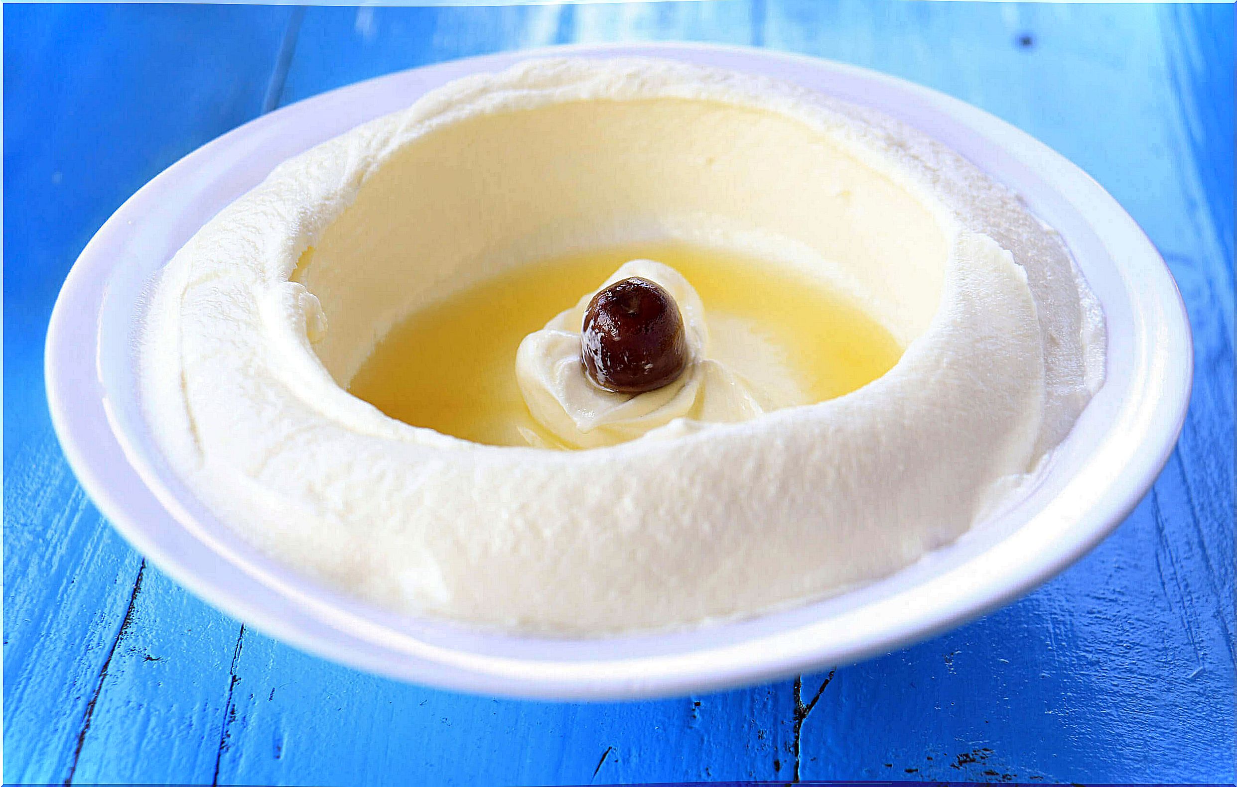 Labneh - with olive oil