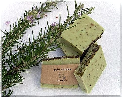 Make rosemary soap yourself