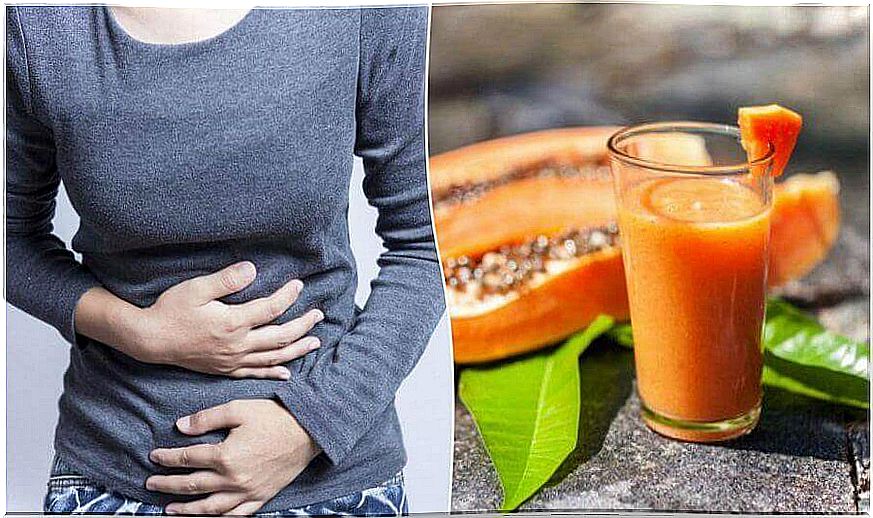 Remedies for flatulence: papaya, green tea and aloe vera