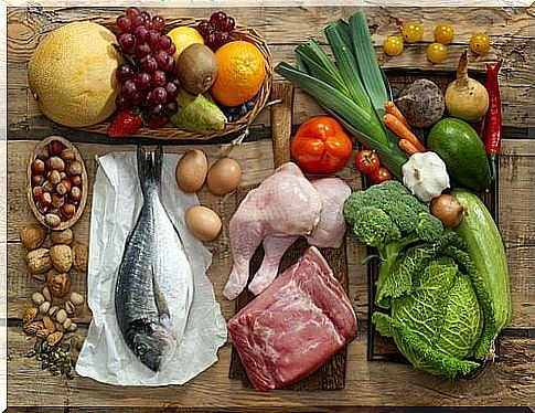 Sirtfood diet with vegetables and fish