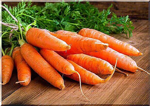 Carrots strengthen the health of your eyes