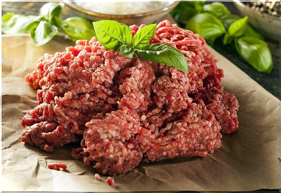 Minced meat