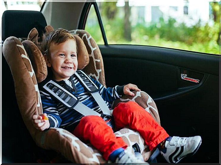 What to do if my child is still sleeping in the car seat when we get home?