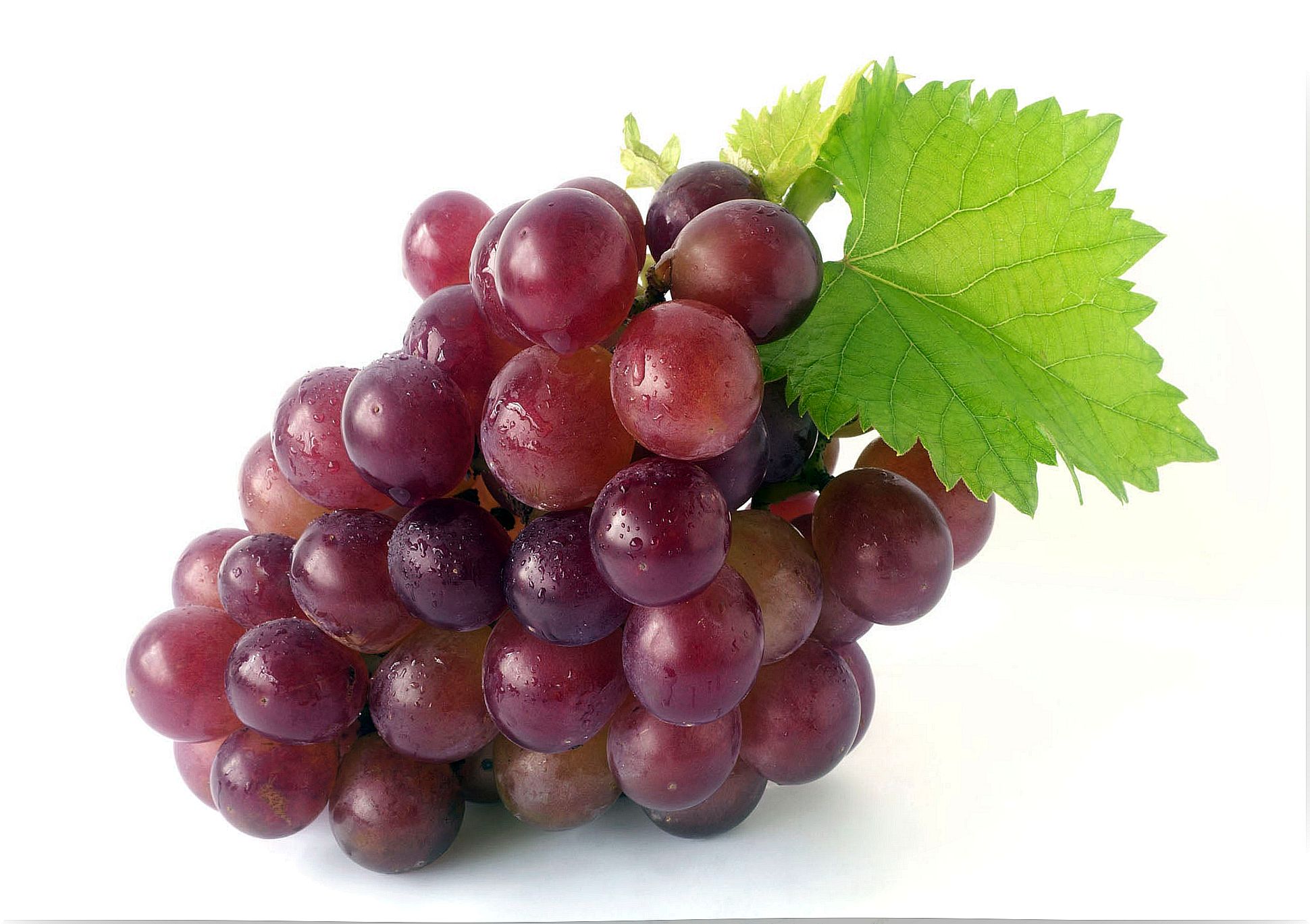 The daily consumption of grapes has a positive effect on our health